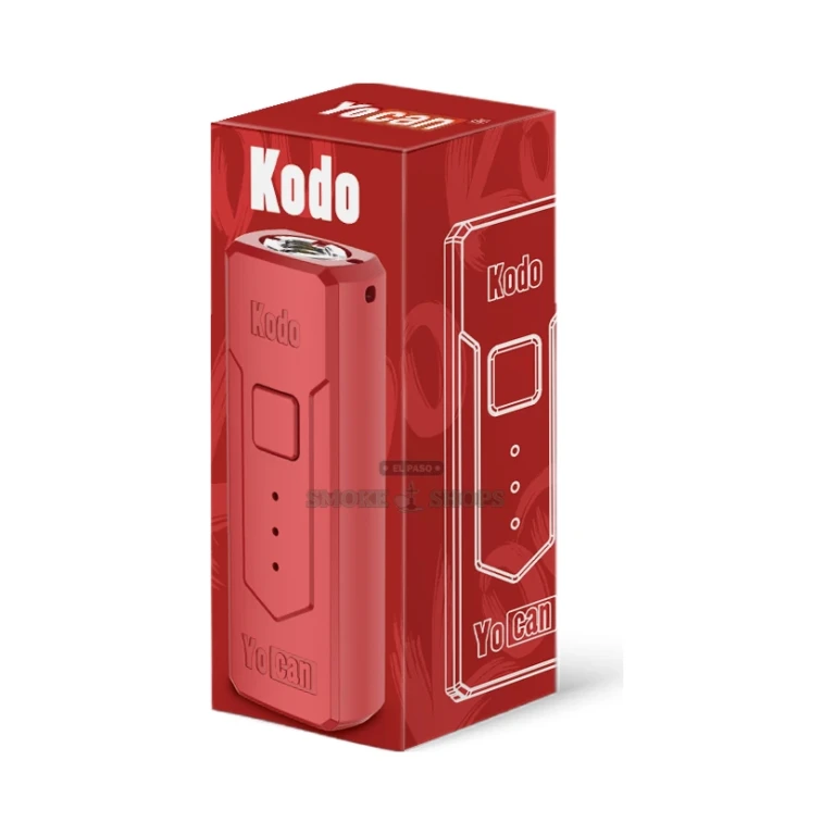 Kodo Battery Yocan Red close-up at El Paso Smoke Shop, in stock near me for same-day pickup