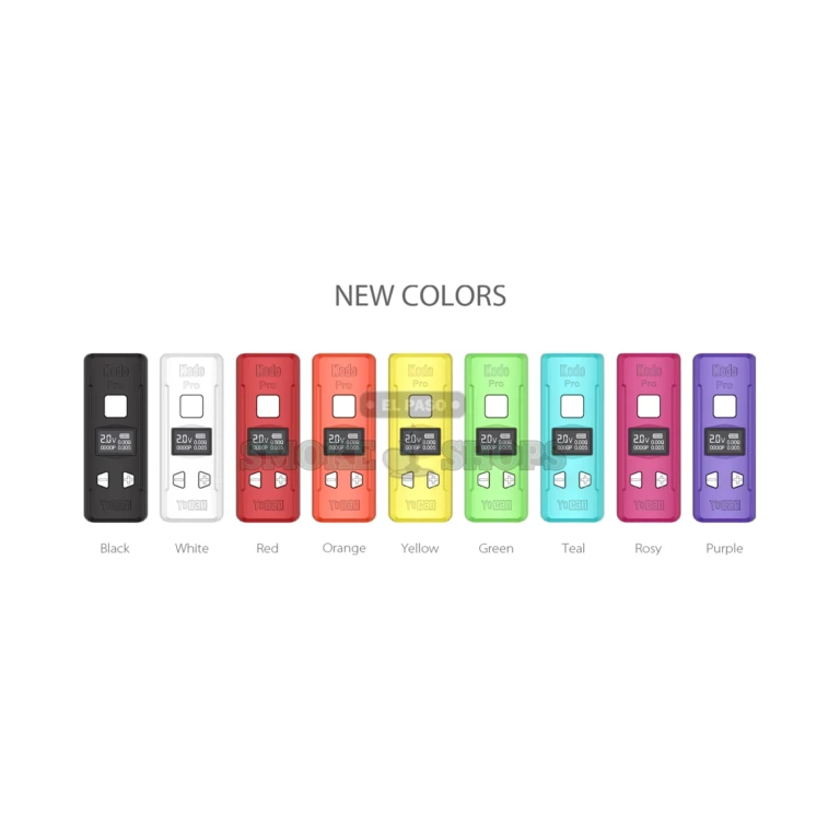 Yocan Kodo Pro 510 battery size in hand in El Paso, compact 2.1 inch zinc alloy 400 mAh mod, pick up today