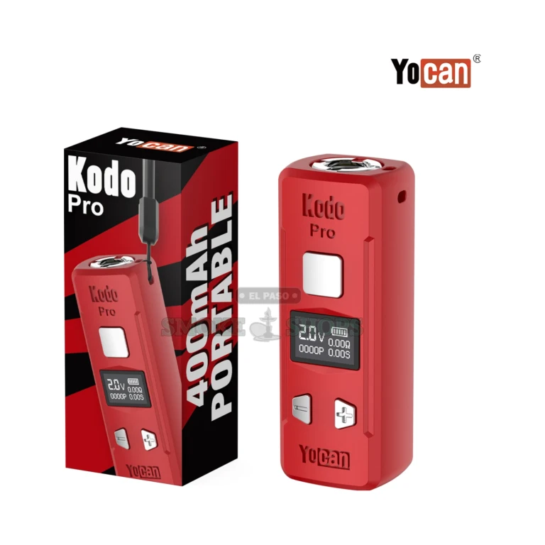 Kodo Pro Yocan Red close-up at El Paso Smoke Shop, in stock near me for same-day pickup