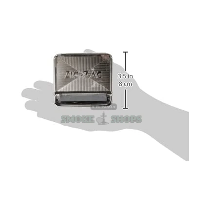 Zen 79mm Auto Roller in El Paso, polished steel 1 1/4 cigarette rolling machine and storage case, same-day pickup
