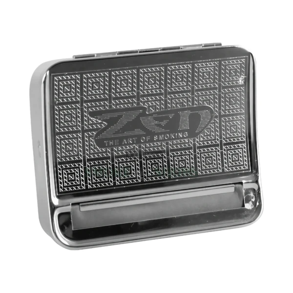 Zen 79mm Auto Roller in El Paso, polished steel 1 1/4 cigarette rolling machine and storage case, same-day pickup