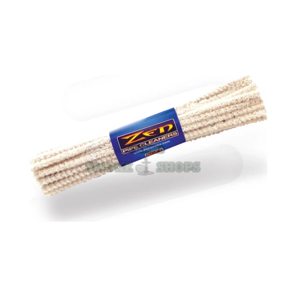Zen Soft Pipe Cleaners 48-pack in El Paso, blue display pack of 6-inch cotton bristle pipe cleaning sticks