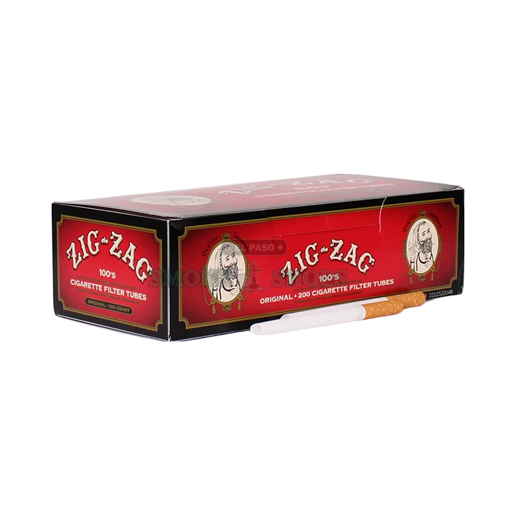 shop cigarette tubes Zig Zag Cigarette Tubes in El Paso, King Size and 100s, 200ct