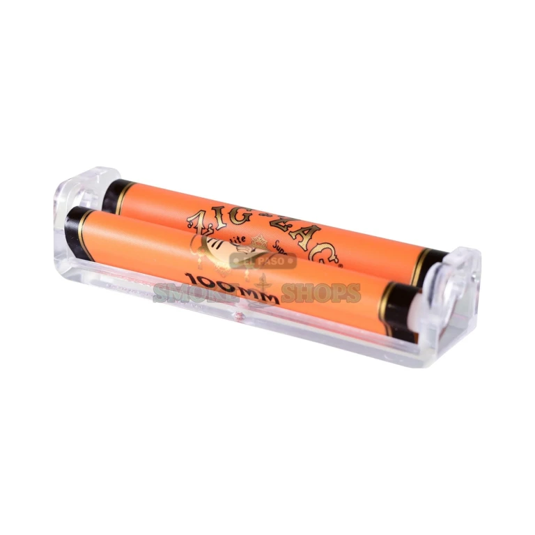ZigZag 100mm cigarette rolling machine in El Paso, two-rail King Size roller by HBI, same-day in-store pickup