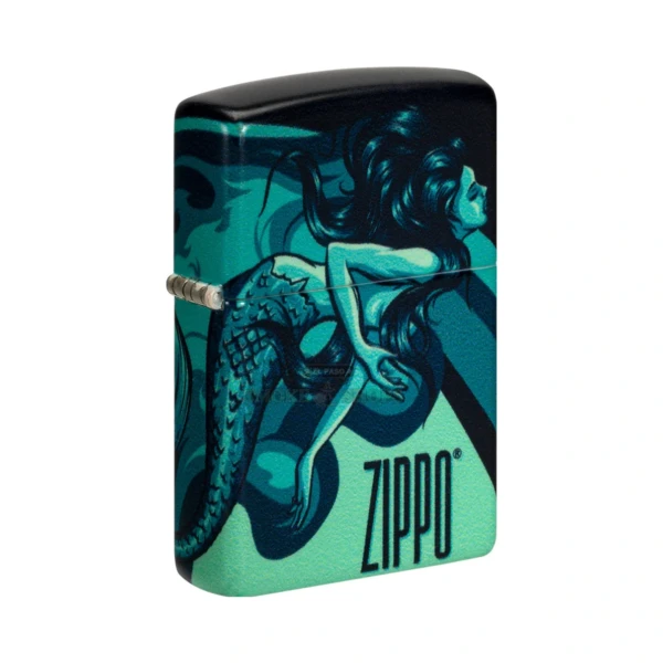 Zippo 540 Color Mermaid Design Windproof Lighter (48605) in El Paso