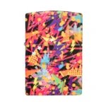 Zippo 540 Color Retro Design Glow-in-the-Dark Windproof Lighter, Green Matte (46008) thumbnail