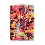 Zippo 540 Color Retro Design Glow-in-the-Dark Windproof Lighter, Green Matte (46008) thumbnail