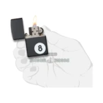 Zippo Billiards 8-Ball Windproof Lighter, Black Matte (28432) in El Paso thumbnail