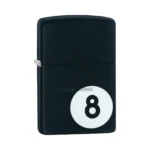 Zippo Billiards 8-Ball Windproof Lighter, Black Matte (28432) in El Paso thumbnail