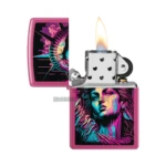 Zippo American Lady Design Frequency Windproof Lighter (48916) in El Paso thumbnail