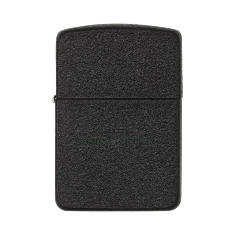 Zippo 1941 Replica lighter open with the lid up, showing the windproof chimney and the vintage four-barrel hinge
