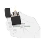 Zippo Classic Black Crackle Windproof Lighter (236) in El Paso thumbnail