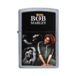 Zippo Bob Marley Memorable Moments Lighter, Street Chrome (29572) thumbnail
