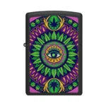 Zippo Cannabis Pattern Design Lighter, Black Matte (48583) in El Paso thumbnail