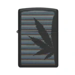 Zippo Cannabis Design Lighter, Black Matte (48927) in El Paso thumbnail