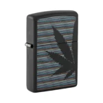 Zippo Cannabis Design Lighter, Black Matte (48927) in El Paso thumbnail