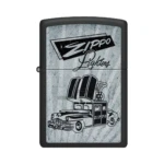 Zippo Car Design Lighter, Black Matte (48572) — Color Image in El Paso thumbnail