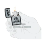 Zippo Car Design Lighter, Black Matte (48572) — Color Image in El Paso thumbnail