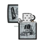 Zippo Car Design Lighter, Black Matte (48572) — Color Image in El Paso thumbnail