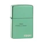 Zippo Classic High Polish Green Zippo Logo Lighter (Chameleon) in El Paso thumbnail