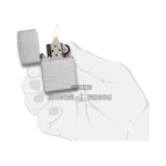 Zippo Classic Chrome Arch Lighter, Brushed Chrome (24647) in El Paso thumbnail