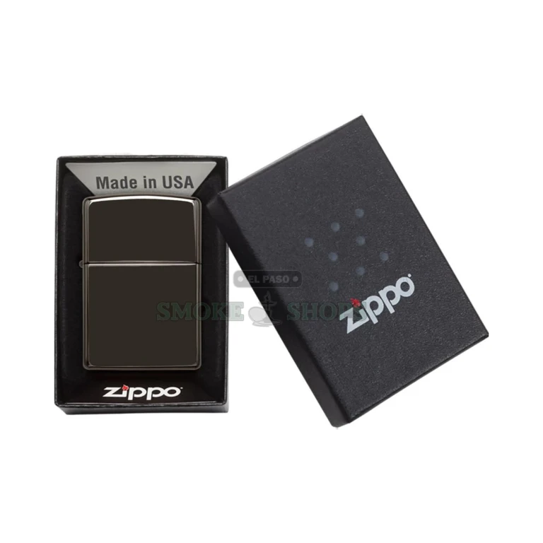Bottom of the Zippo 24756 case showing the Bradford, Pennsylvania stamp and flint screw