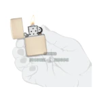 Zippo Classic Flat Sand Windproof Lighter (49453) in El Paso thumbnail