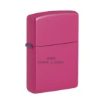 Zippo Classic Frequency Windproof Lighter (49846), Hot Pink Matte thumbnail