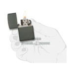 Zippo Classic Green Matte Windproof Lighter (221) in El Paso thumbnail