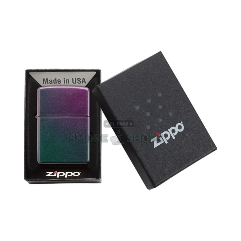 Zippo 49146 insert lifted from the case for refilling with Zippo premium lighter fluid