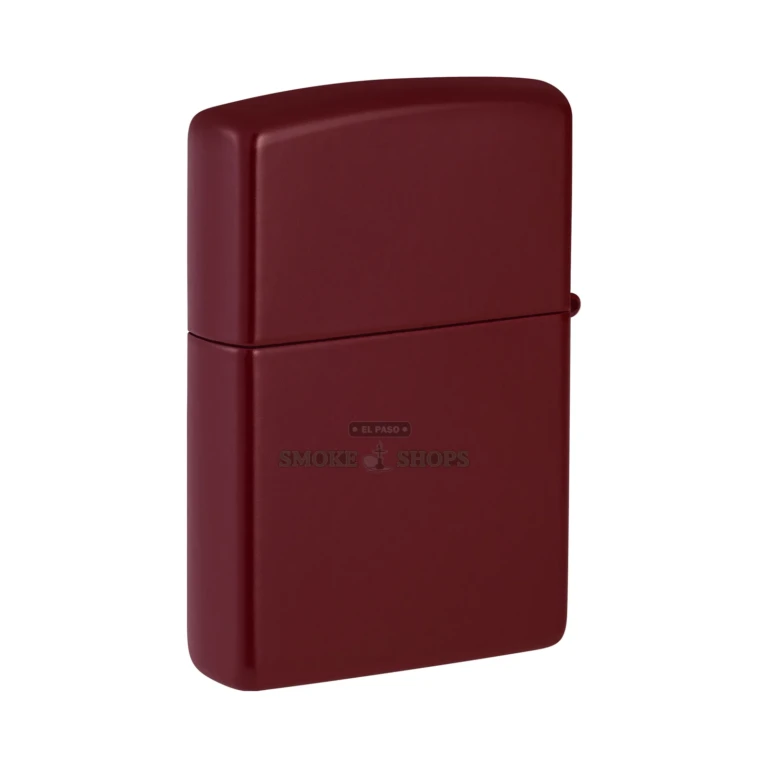 Zippo Classic Merlot lighter shown with its gift box packaging