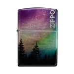 Zippo Colorful Sky Design 540 Color Windproof Lighter, 540 Tumbled Chrome (48771) thumbnail