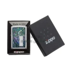 Zippo Colorful Venetian Design Lighter, High Polish Chrome (49139) thumbnail
