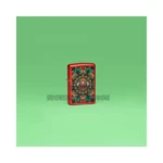 Zippo Counter Culture Eye Design Windproof Lighter, Metallic Red (48678) thumbnail