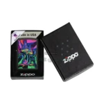Zippo Counter Culture Design Windproof Lighter, Black Matte (48386) thumbnail