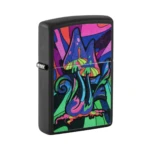 Zippo Counter Culture Design Windproof Lighter, Black Matte (48386) thumbnail