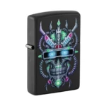 Zippo Cyber Skull Design Lighter, Black Matte (48516) in El Paso thumbnail