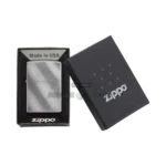 Zippo Classic Diagonal Weave Lighter, Brushed Chrome (28182) in El Paso thumbnail
