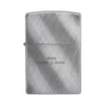 Zippo Classic Diagonal Weave Lighter, Brushed Chrome (28182) in El Paso thumbnail