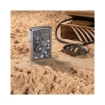Zippo Egyptian Gods Design Windproof Lighter, Street Chrome (49406) thumbnail