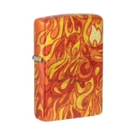 Zippo Fire Design 540 Fusion Lighter, 540 Tumbled Brass (48981) thumbnail