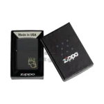 Zippo Fire Heart Design Black Matte Windproof Lighter (46004) in El Paso thumbnail