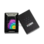 Zippo Pattern Design Color Image Black Matte Windproof Lighter (48733) thumbnail