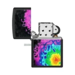 Zippo Pattern Design Color Image Black Matte Windproof Lighter (48733) thumbnail