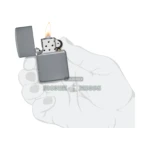 Zippo Classic Flat Grey Windproof Lighter (49452) in El Paso thumbnail