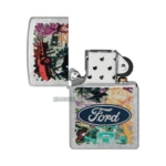 Zippo Ford Collage Design Lighter, Color Image, Street Chrome in El Paso thumbnail