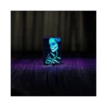 Zippo Glowing Skull Design Black Light Windproof Lighter, Black Matte (48761) thumbnail