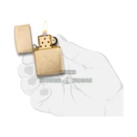 Zippo Herringbone Sweep Brass Windproof Lighter (29830) in El Paso thumbnail