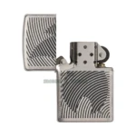 Zippo Illusion Flame Design Lighter, Brushed Chrome (29429) in El Paso thumbnail