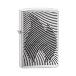 Zippo Illusion Flame Design Lighter, Brushed Chrome (29429) in El Paso thumbnail